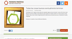 Desktop Screenshot of manzanamecanica.org